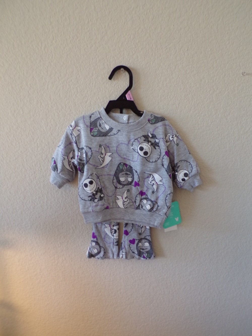 Disney Baby Nightmare Before Christmas 2-Piece Set – Size 0-3M